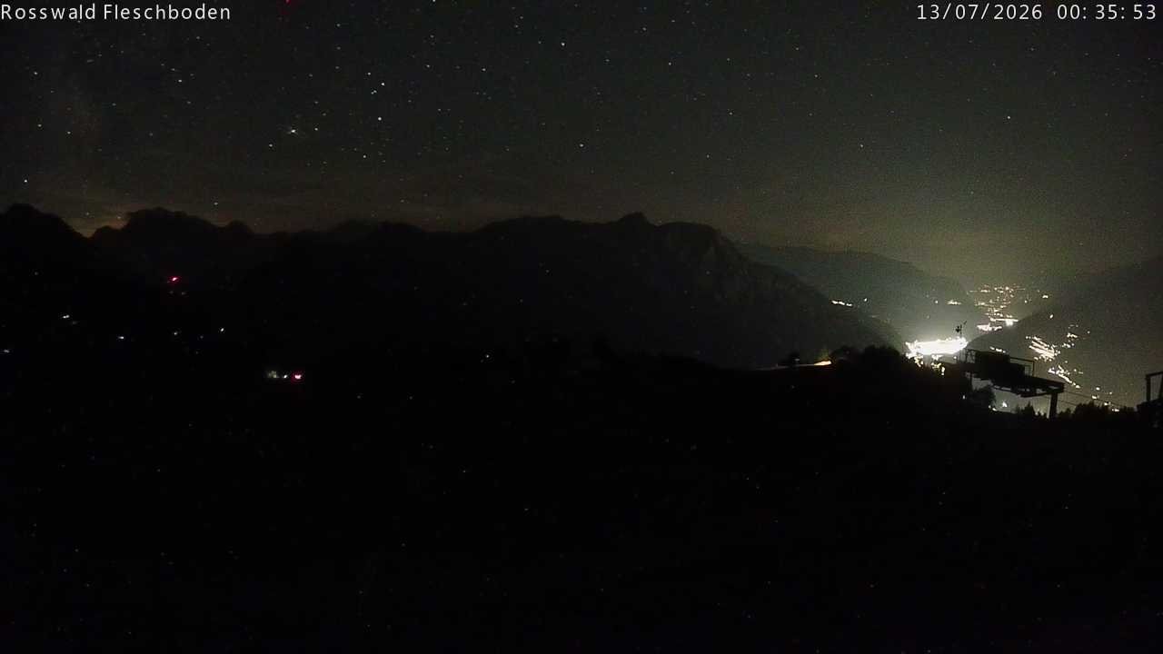 Archived image Webcam Rosswald - Fleschbodu