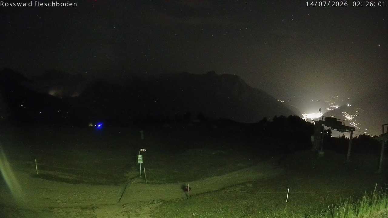 Archived image Webcam Rosswald - Fleschbodu