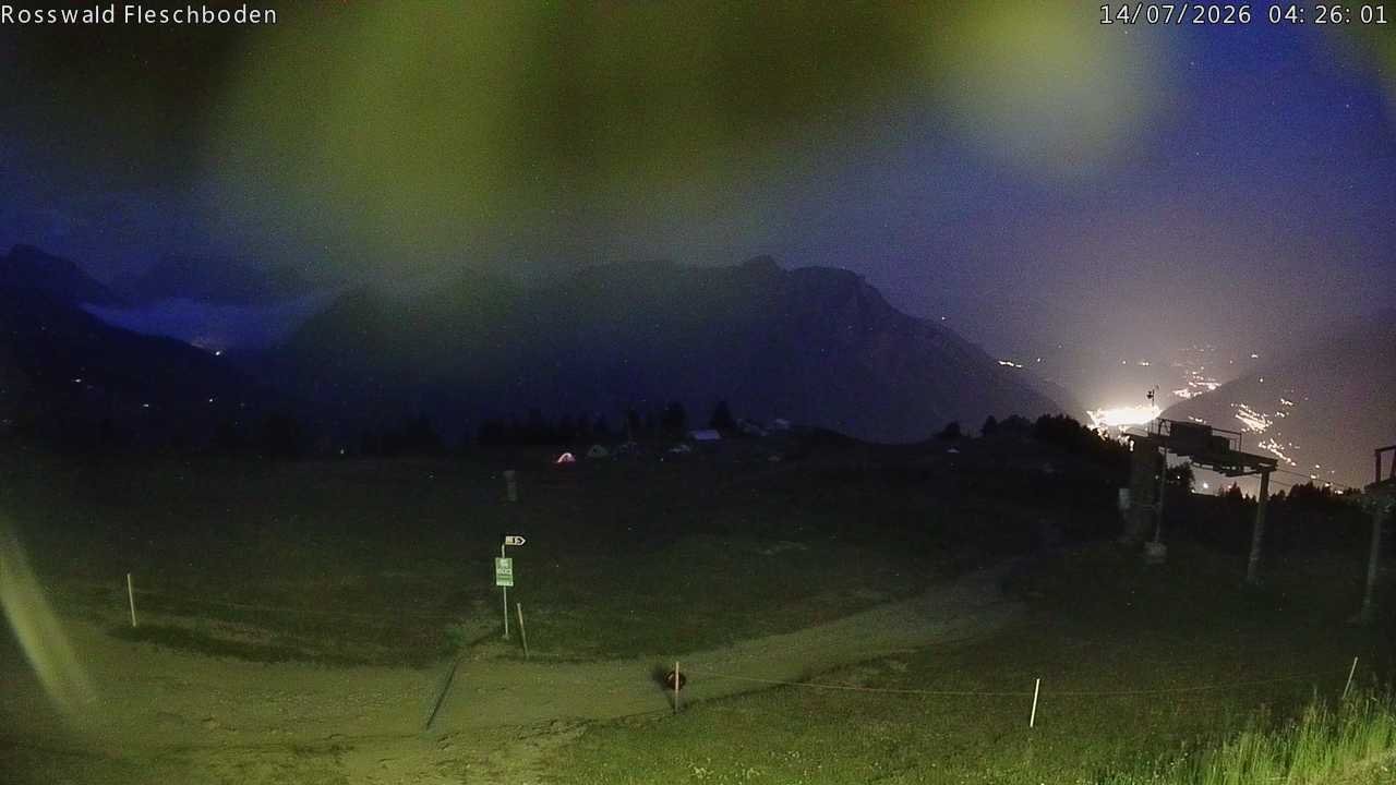 Archived image Webcam Rosswald - Fleschbodu