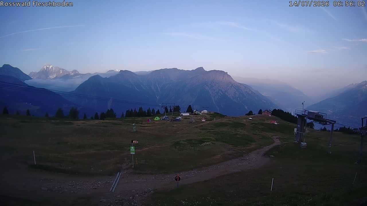 Archived image Webcam Rosswald - Fleschbodu