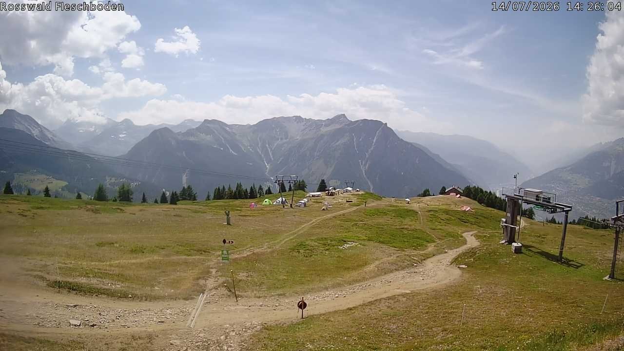 Archived image Webcam Rosswald - Fleschbodu