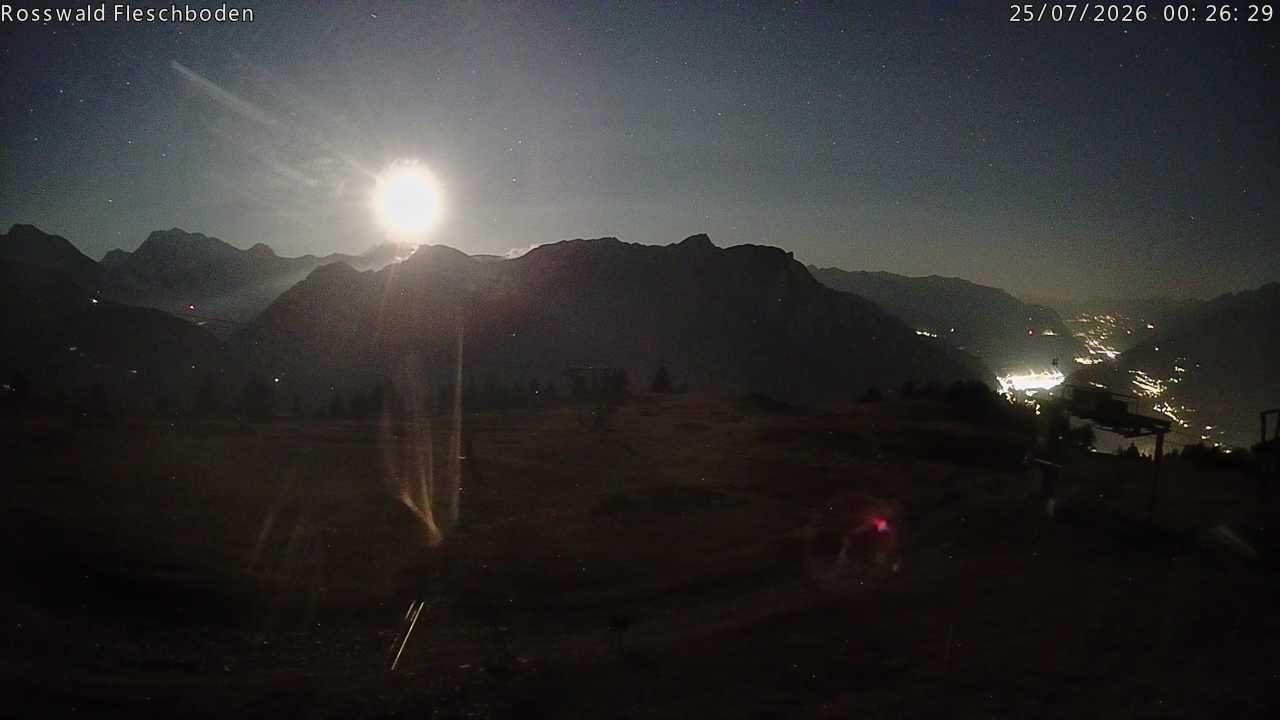 Archived image Webcam Rosswald - Fleschbodu