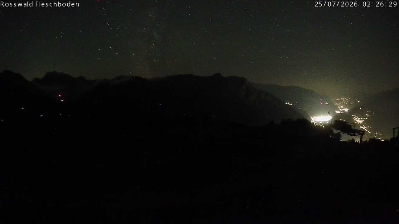 Archived image Webcam Rosswald - Fleschbodu