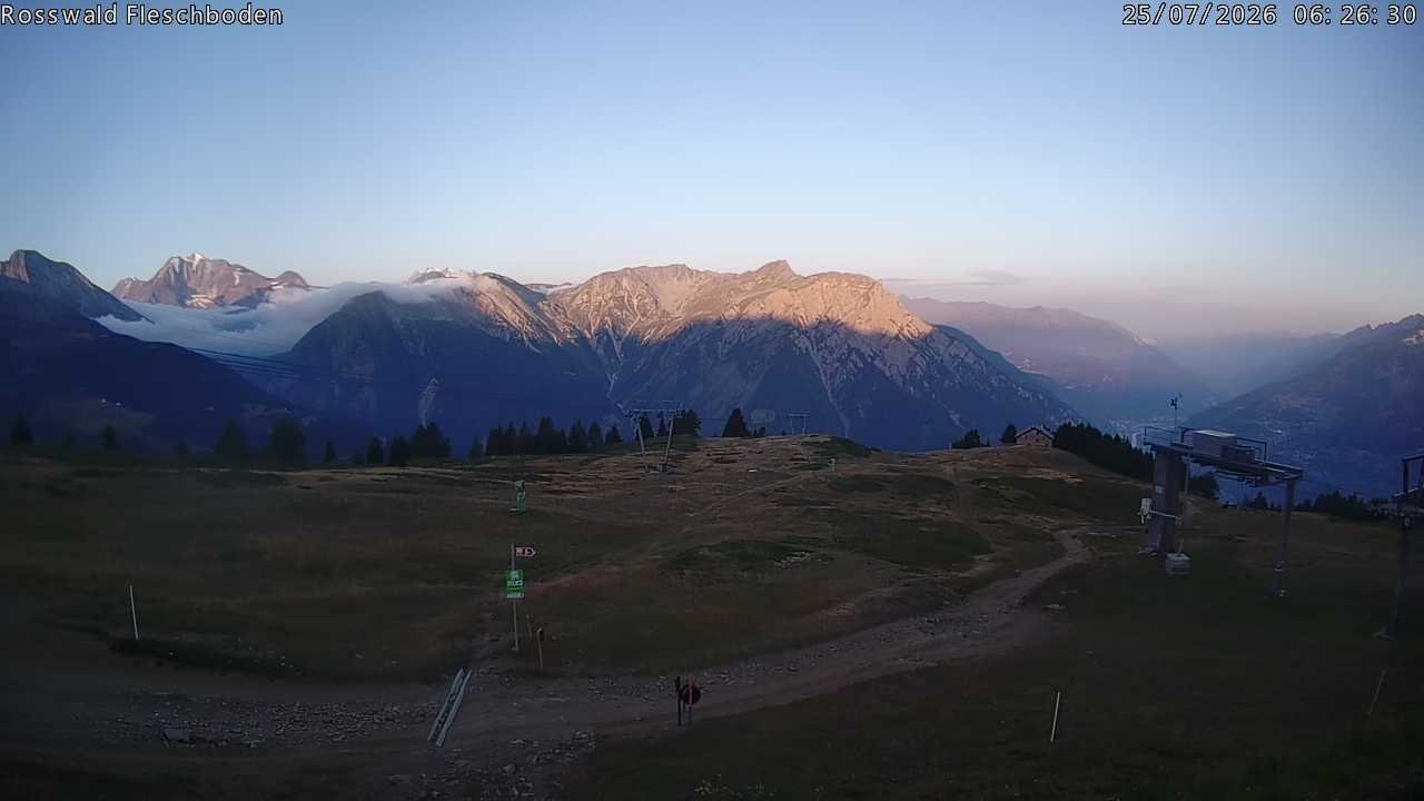 Archived image Webcam Rosswald - Fleschbodu