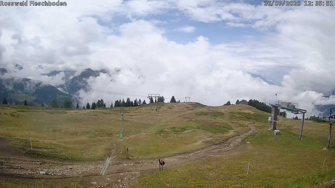 Archived image Webcam Rosswald - Fleschbodu