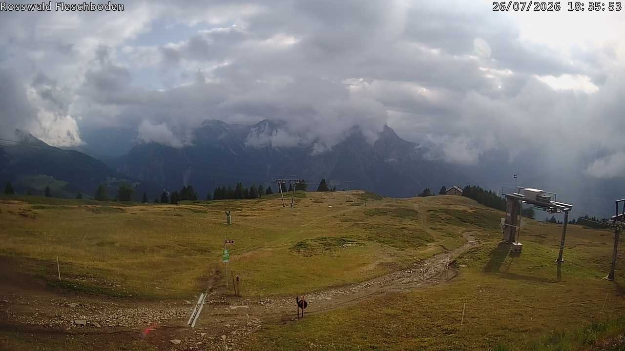 Archived image Webcam Rosswald - Fleschbodu
