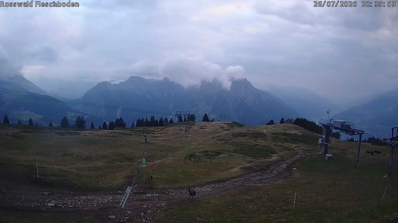 Archived image Webcam Rosswald - Fleschbodu