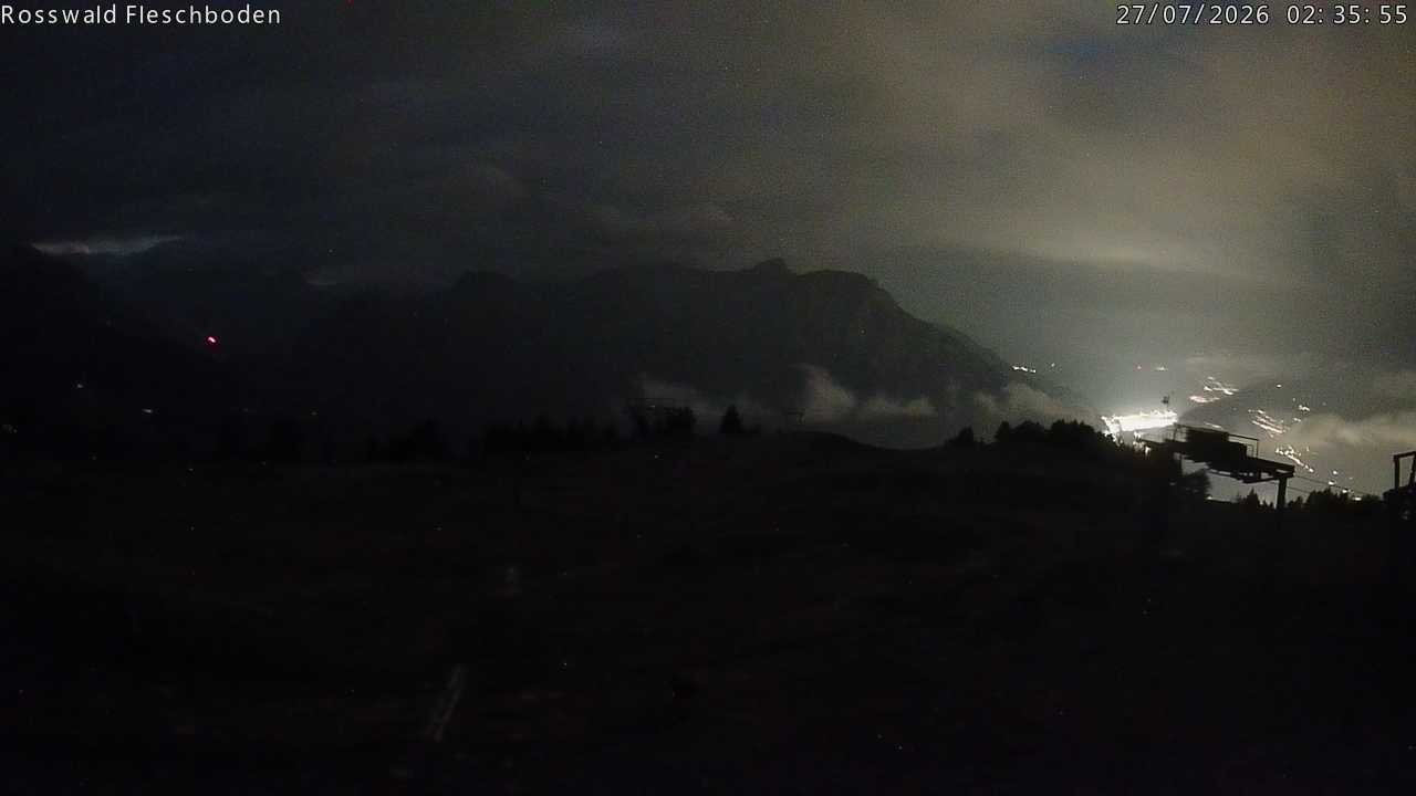 Archived image Webcam Rosswald - Fleschbodu