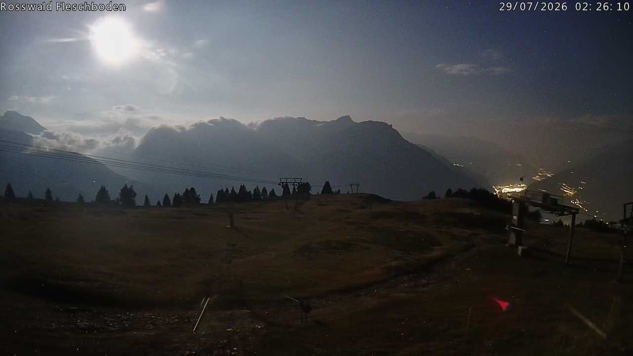 Archived image Webcam Rosswald - Fleschbodu