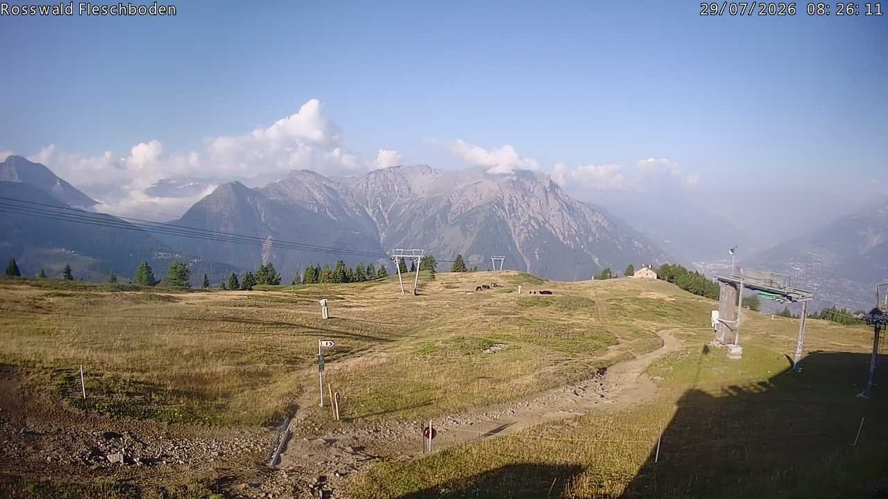 Archived image Webcam Rosswald - Fleschbodu