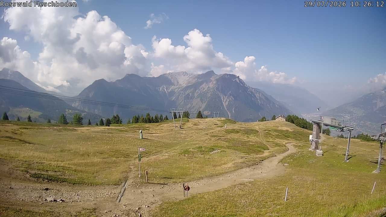 Archived image Webcam Rosswald - Fleschbodu