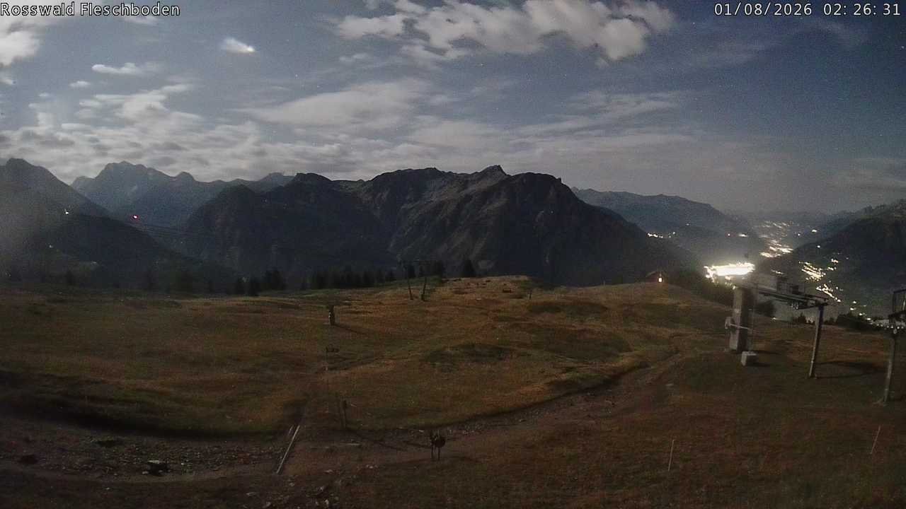Archived image Webcam Rosswald - Fleschbodu