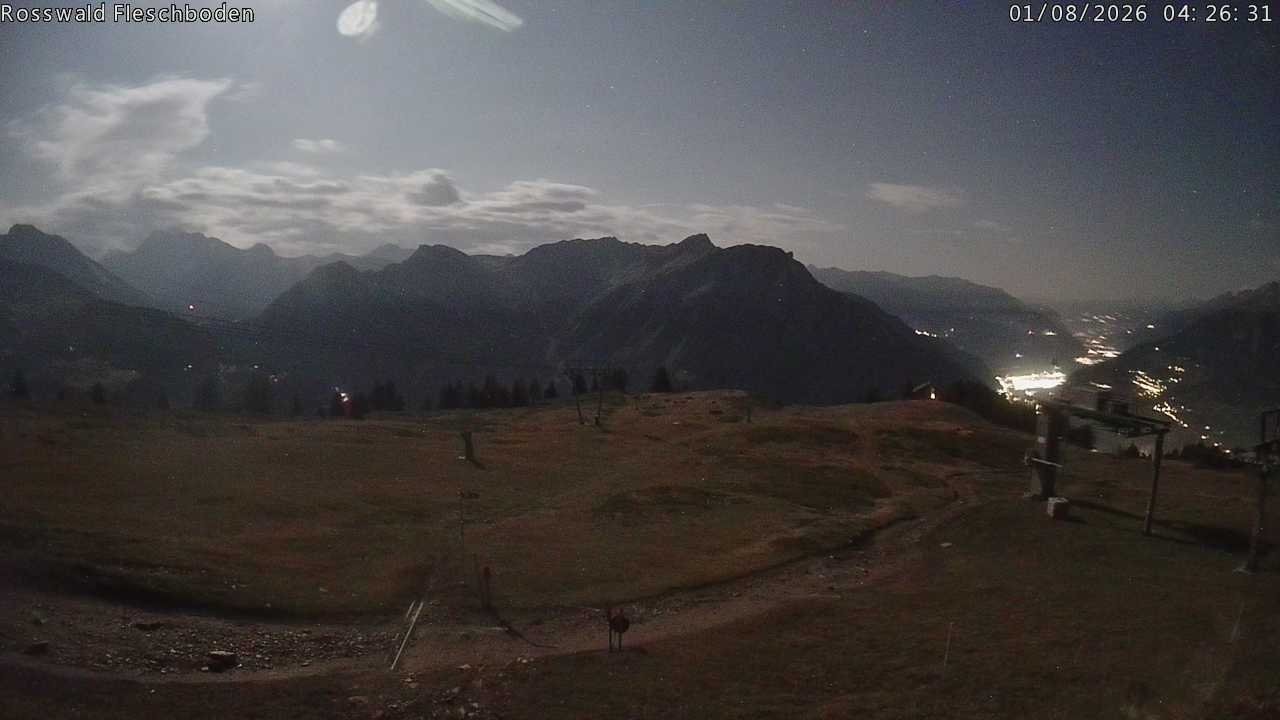 Archived image Webcam Rosswald - Fleschbodu