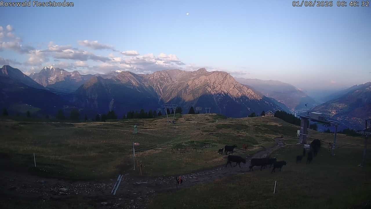 Archived image Webcam Rosswald - Fleschbodu