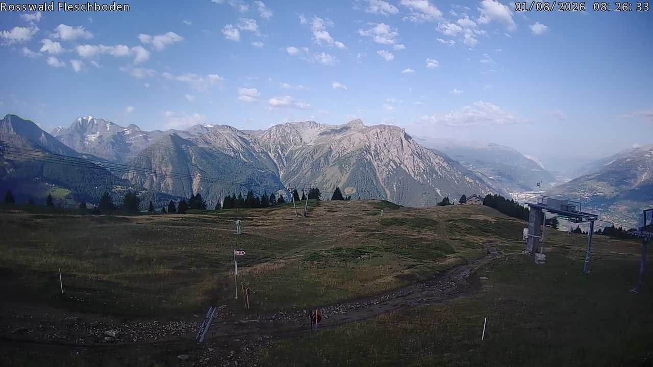 Archived image Webcam Rosswald - Fleschbodu