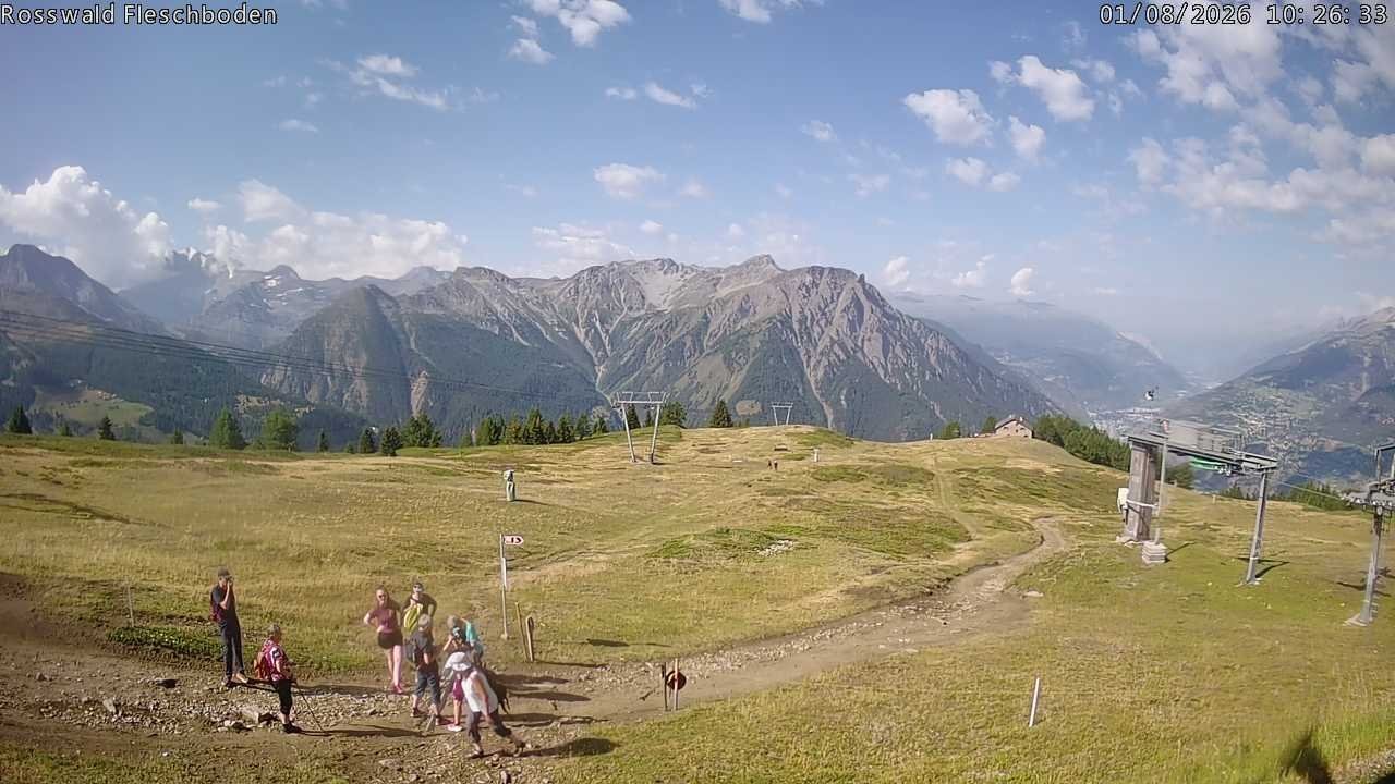 Archived image Webcam Rosswald - Fleschbodu