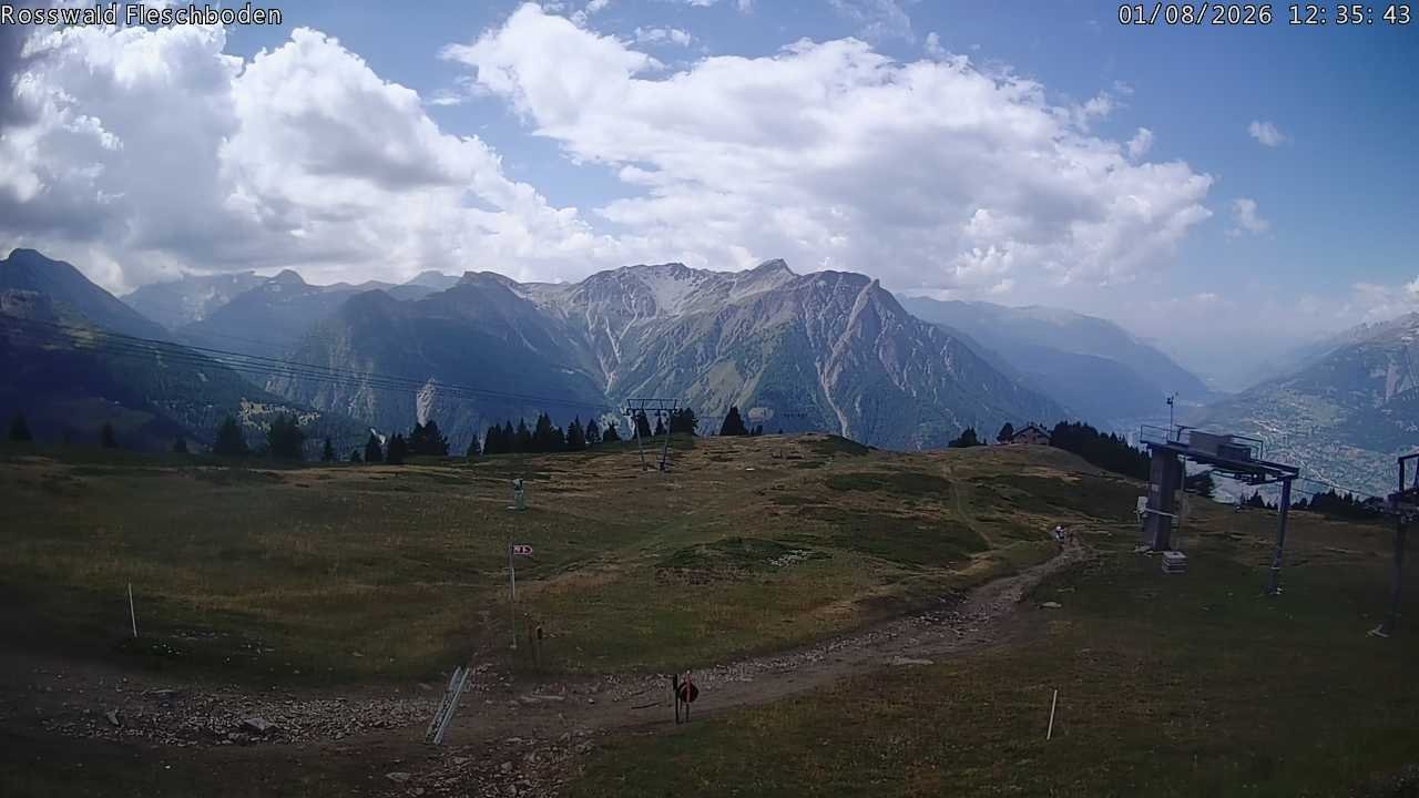 Archived image Webcam Rosswald - Fleschbodu