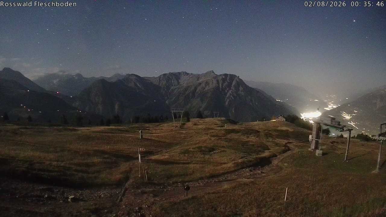 Archiv Foto Webcam Rosswald - Fleschboden