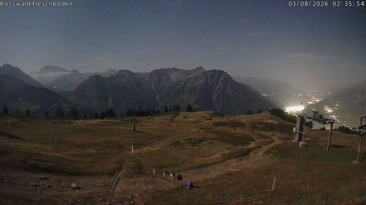 Archiv Foto Webcam Rosswald - Fleschboden