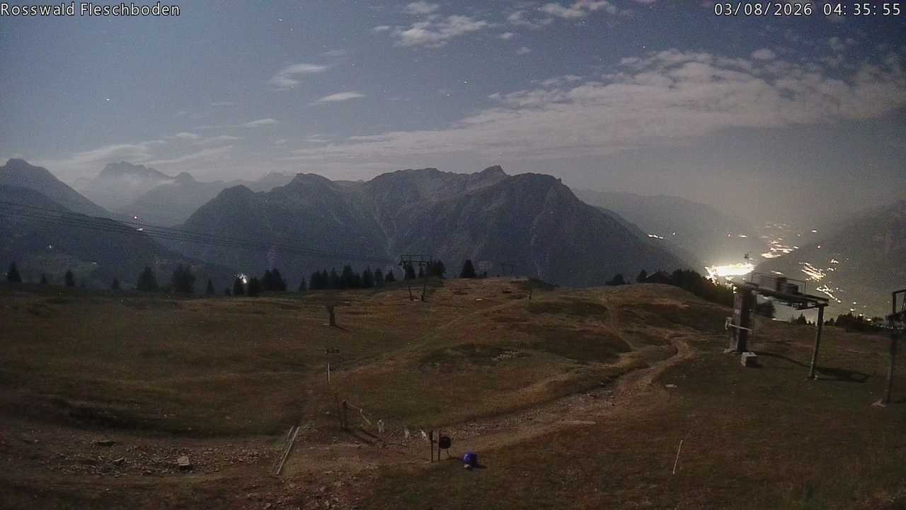 Archiv Foto Webcam Rosswald - Fleschboden