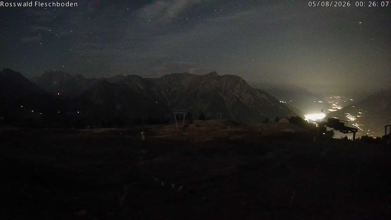 Archiv Foto Webcam Rosswald - Fleschboden