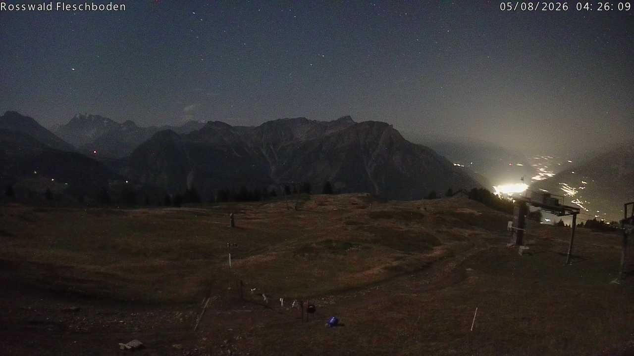 Archiv Foto Webcam Rosswald - Fleschboden