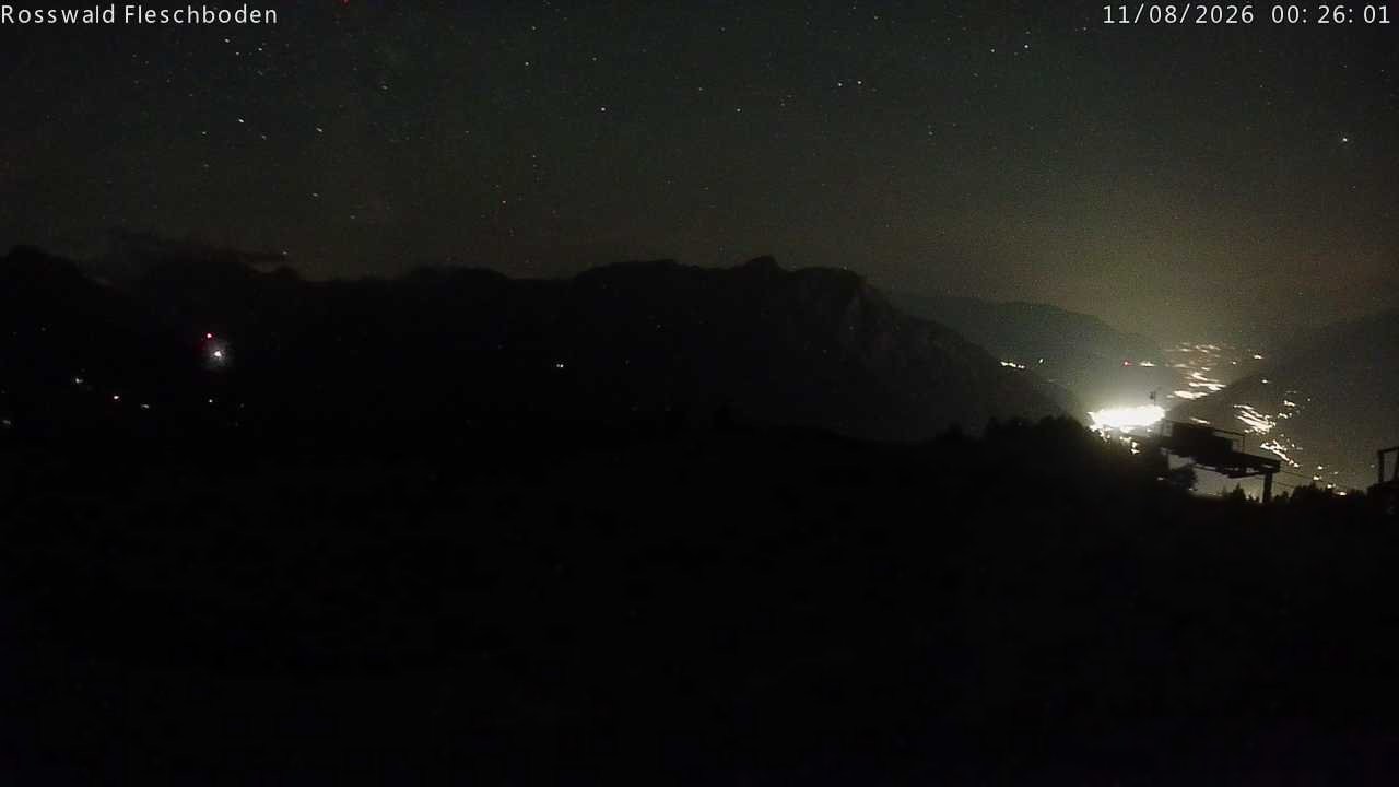 Archiv Foto Webcam Rosswald - Fleschboden
