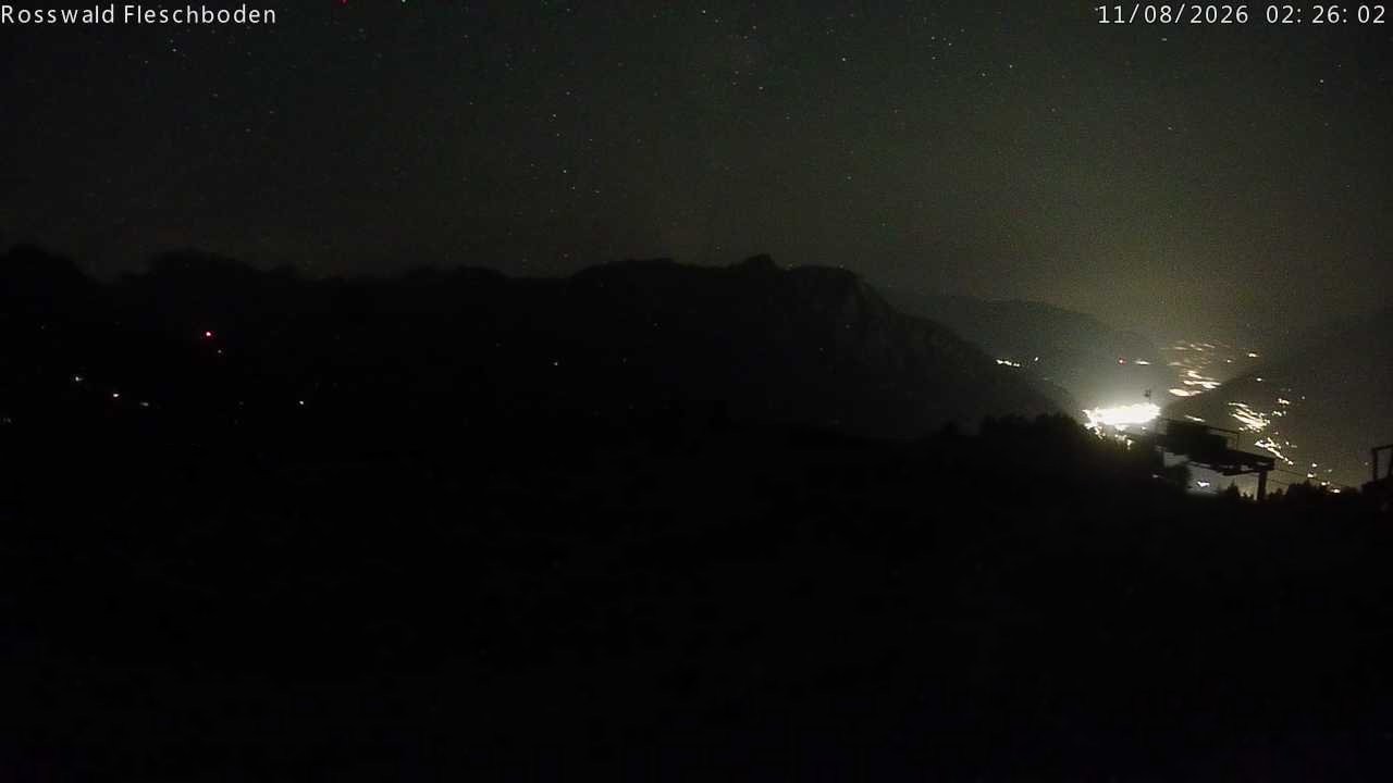 Archiv Foto Webcam Rosswald - Fleschboden