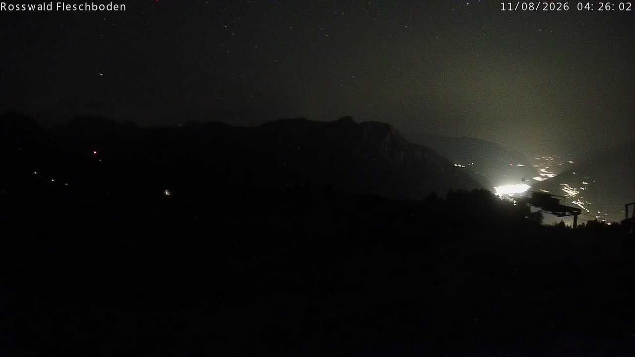 Archiv Foto Webcam Rosswald - Fleschboden