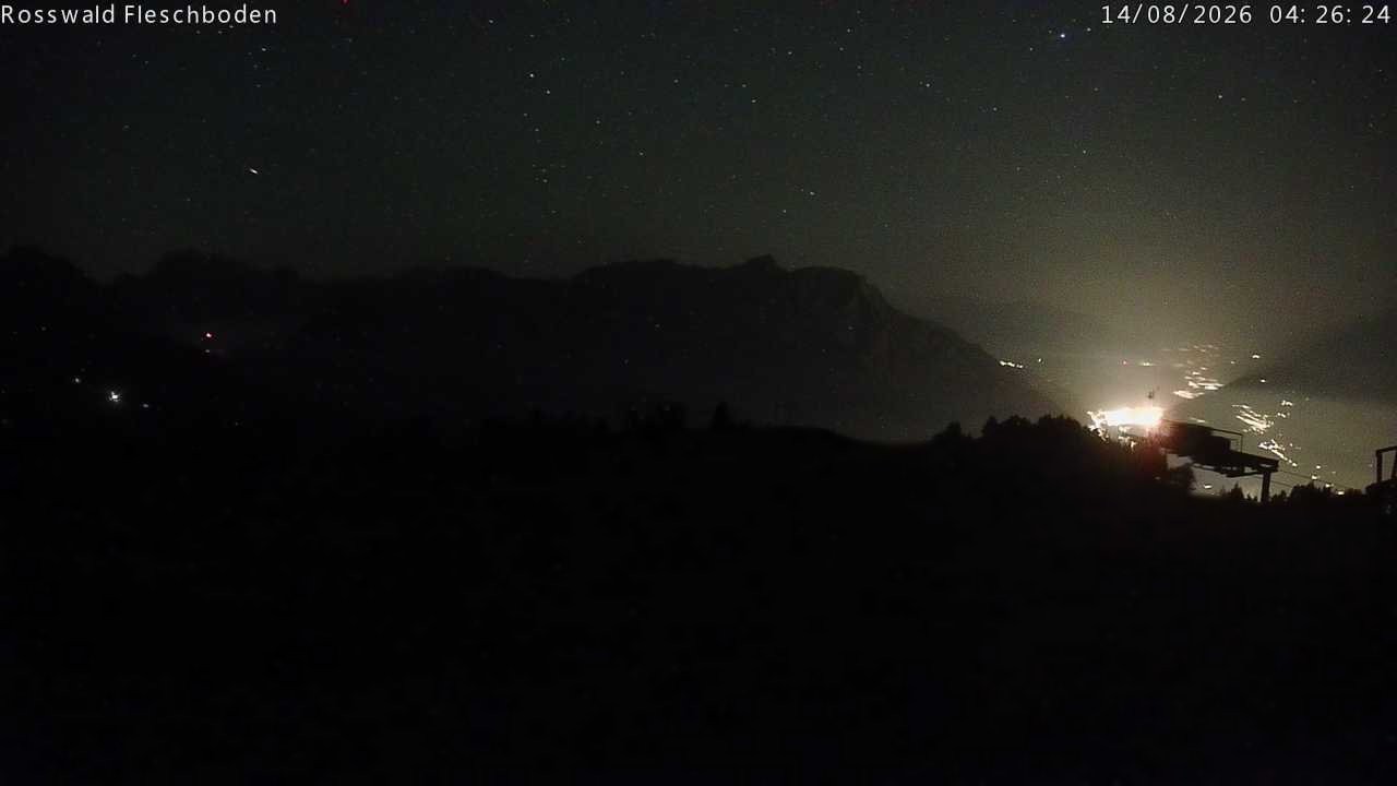 Archiv Foto Webcam Rosswald - Fleschboden