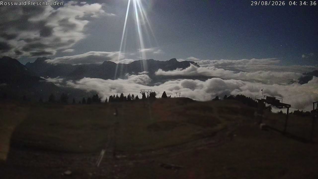 Archiv Foto Webcam Rosswald - Fleschboden