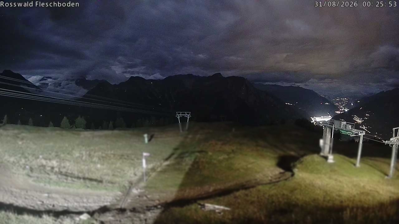 Archiv Foto Webcam Rosswald - Fleschboden