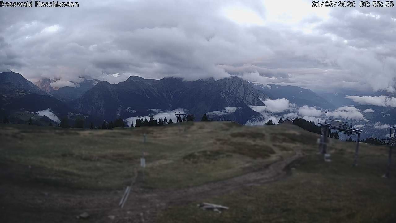 Archiv Foto Webcam Rosswald - Fleschboden