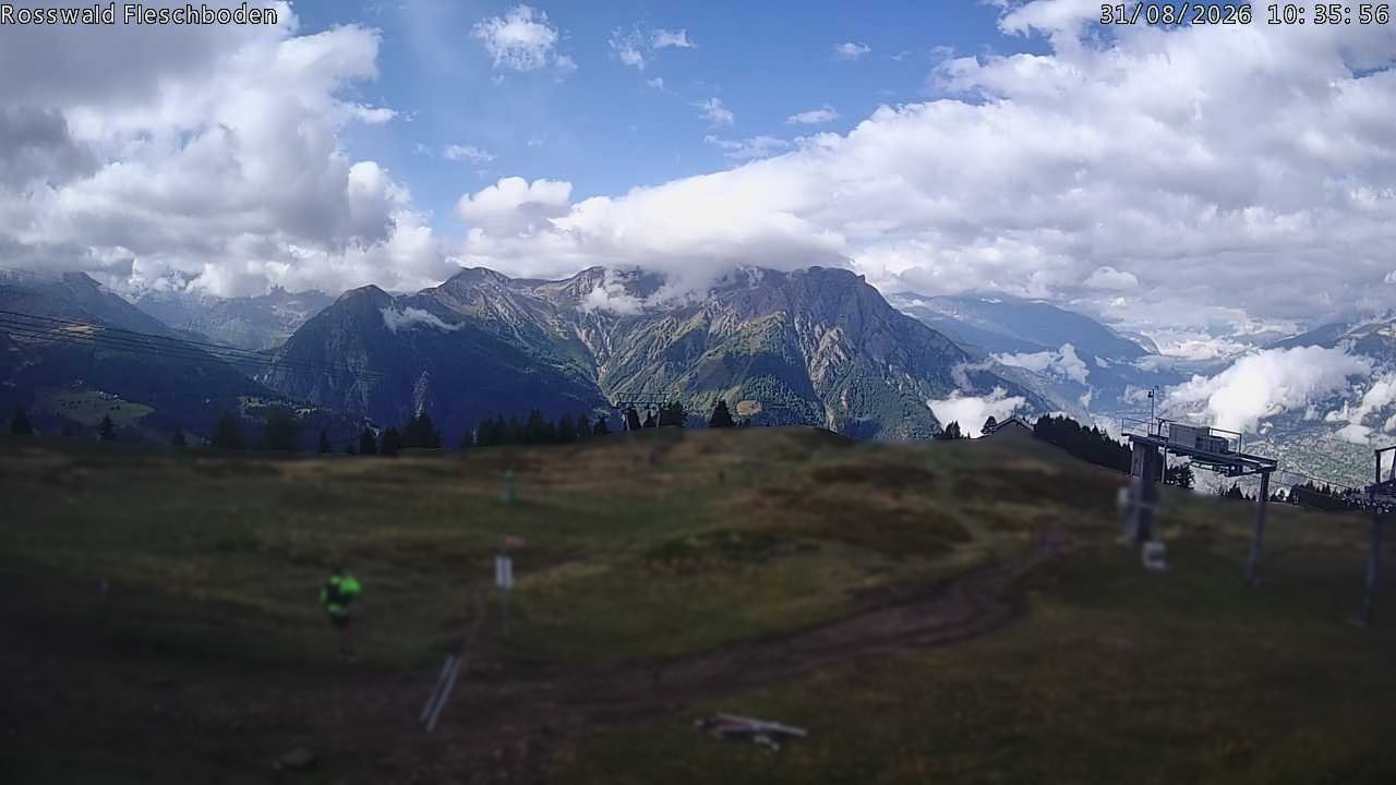 Archiv Foto Webcam Rosswald - Fleschboden