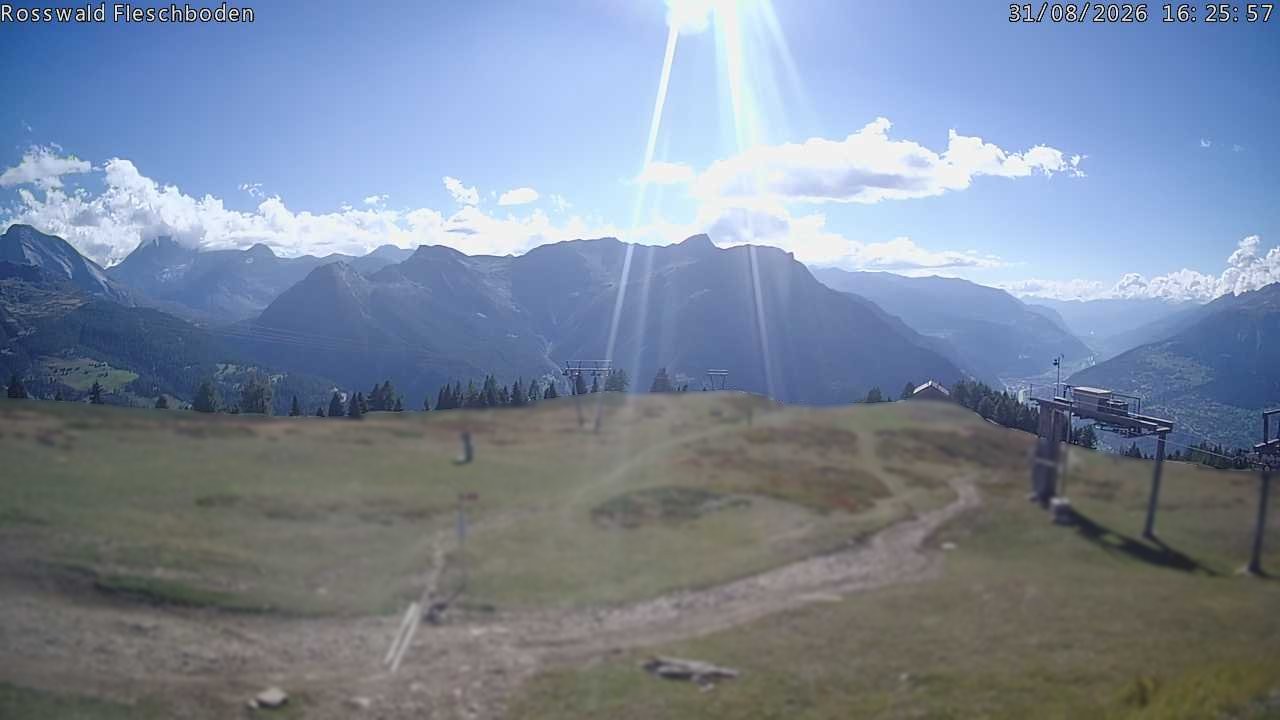 Archiv Foto Webcam Rosswald - Fleschboden