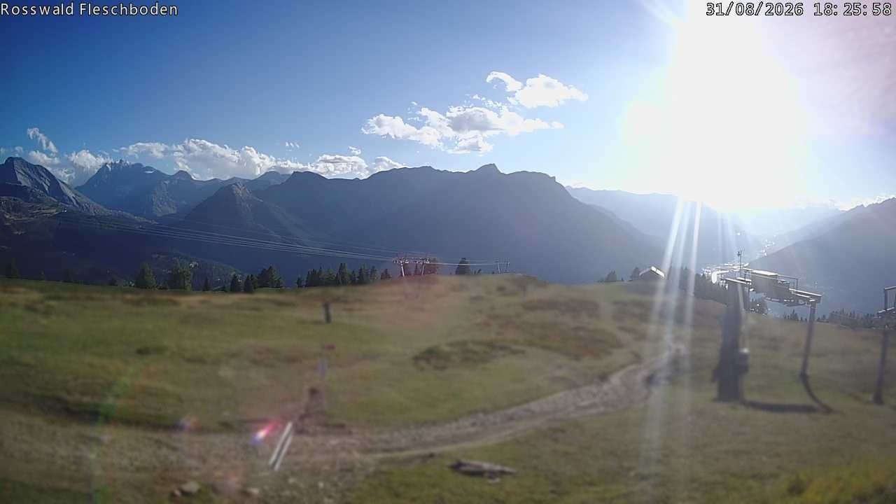 Archiv Foto Webcam Rosswald - Fleschboden