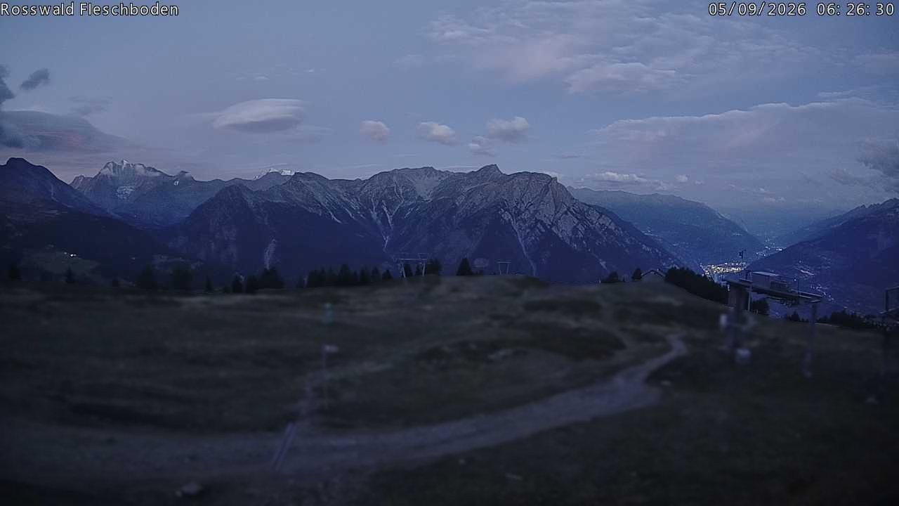 Archiv Foto Webcam Rosswald - Fleschboden
