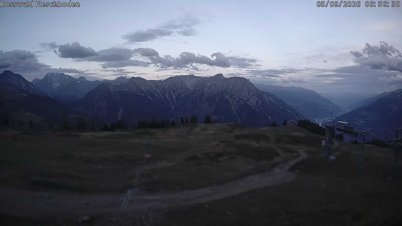 Archiv Foto Webcam Rosswald - Fleschboden