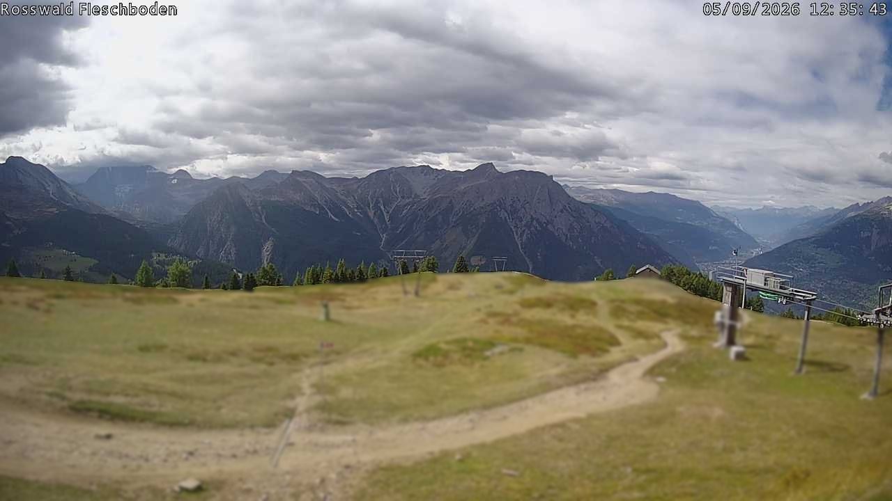 Archiv Foto Webcam Rosswald - Fleschboden