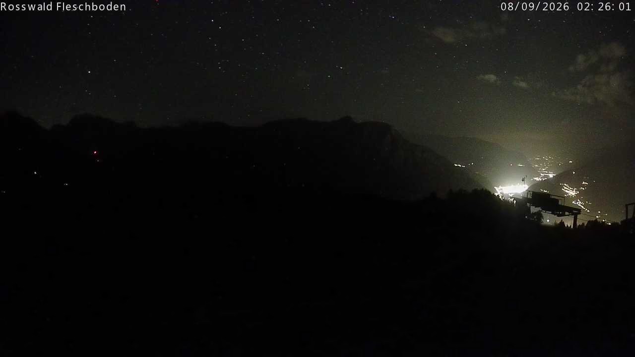 Archived image Webcam Rosswald - Fleschbodu