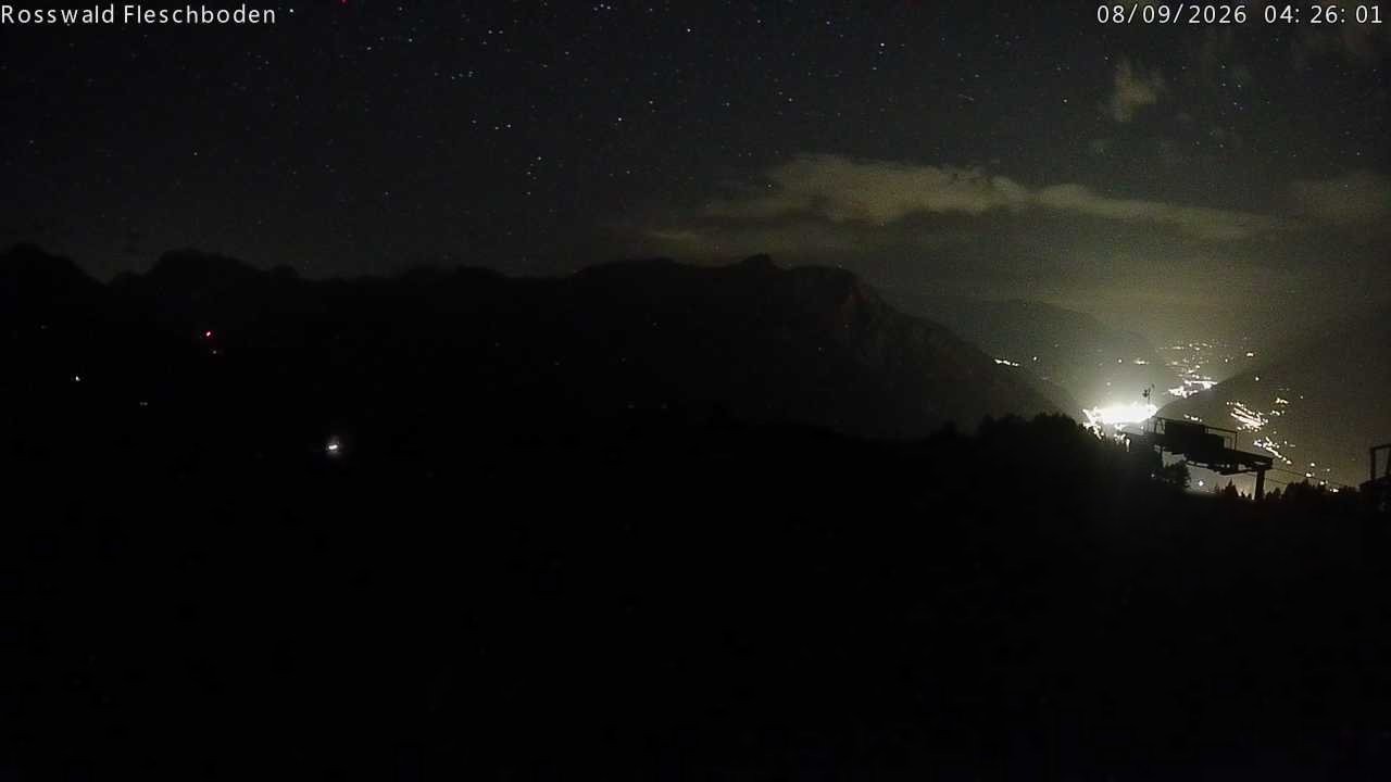 Archived image Webcam Rosswald - Fleschbodu