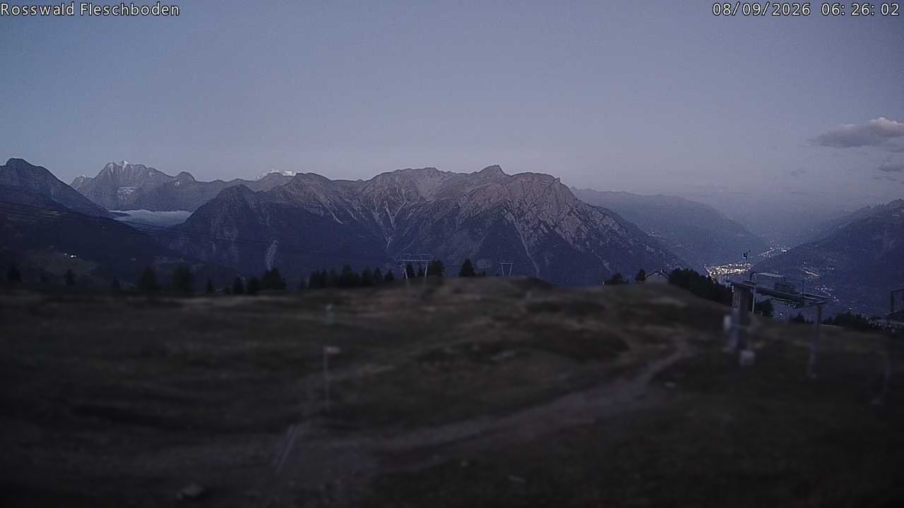 Archived image Webcam Rosswald - Fleschbodu