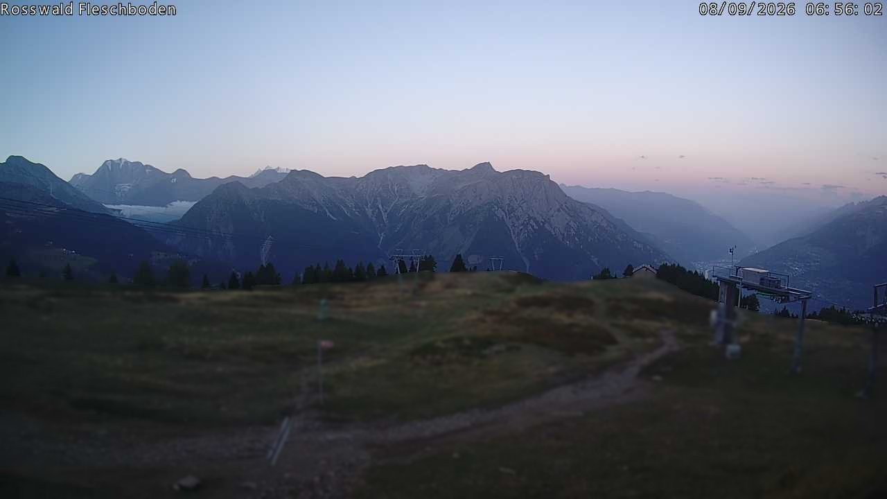 Archived image Webcam Rosswald - Fleschbodu