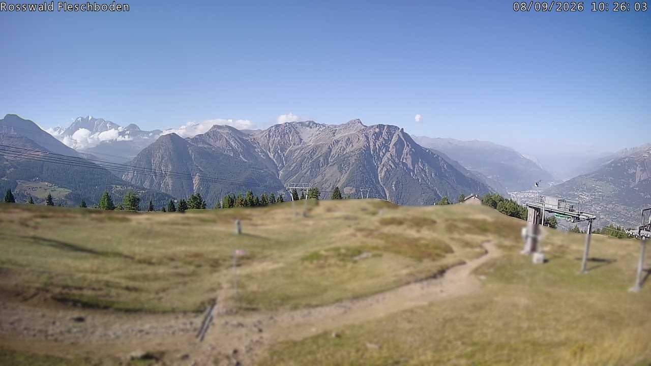 Archived image Webcam Rosswald - Fleschbodu
