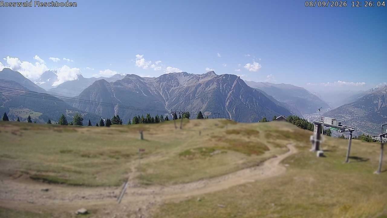 Archived image Webcam Rosswald - Fleschbodu