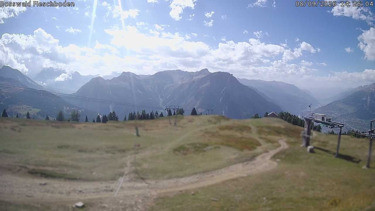 Archived image Webcam Rosswald - Fleschbodu