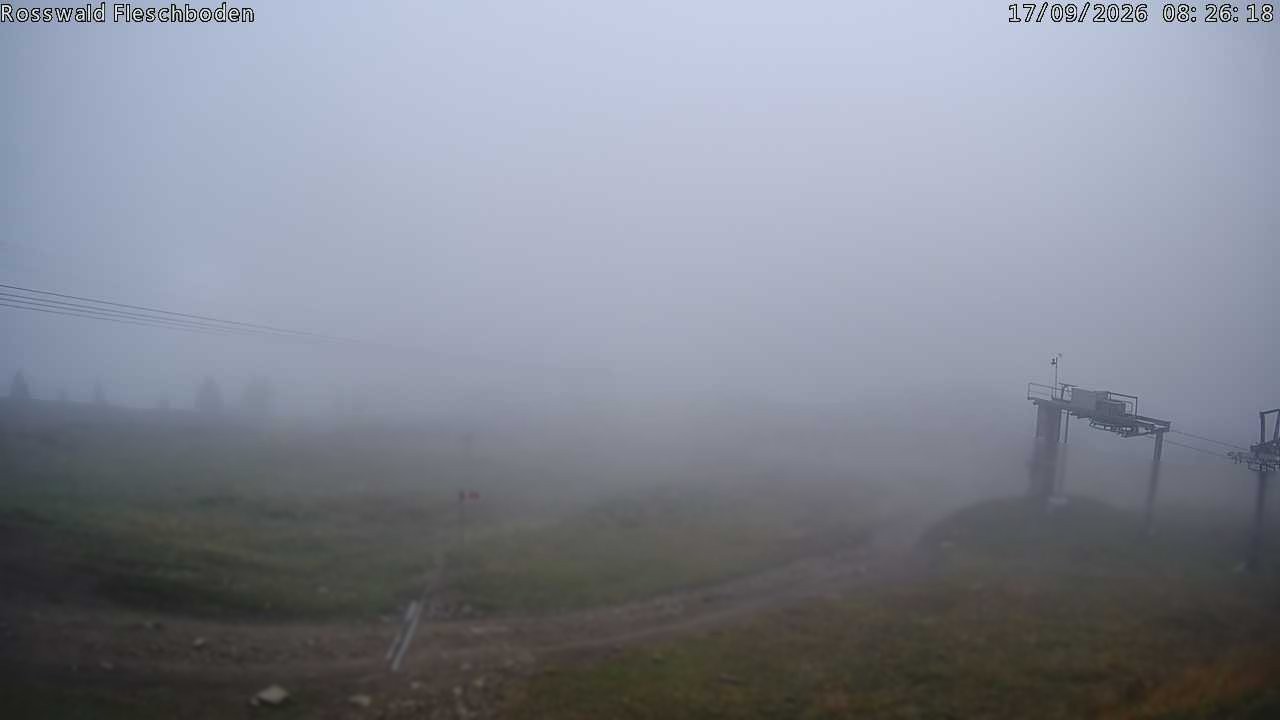 Archived image Webcam Rosswald - Fleschbodu