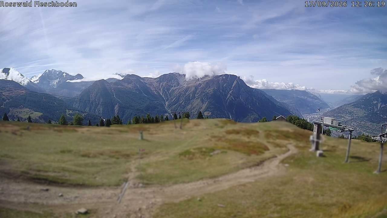 Archived image Webcam Rosswald - Fleschbodu