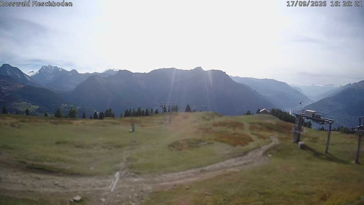Archived image Webcam Rosswald - Fleschbodu