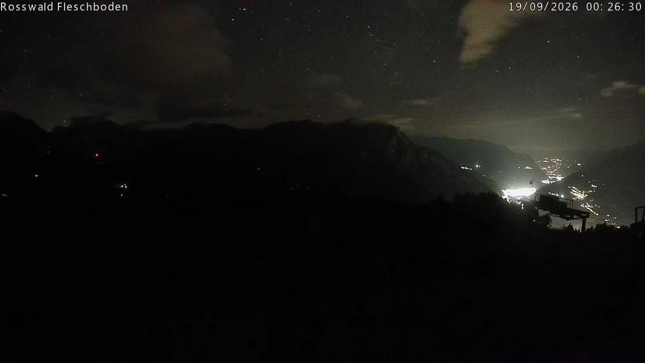 Archiv Foto Webcam Rosswald - Fleschboden